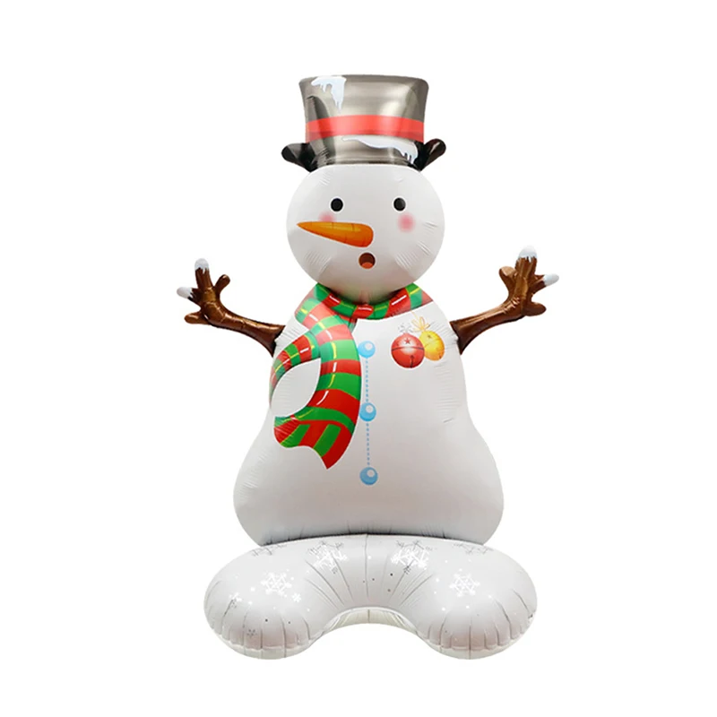 Vianočné Standable Fóliové Balóniky Santa Claus Šťastné A Veselé Vianoce, Výzdoba Pre Domáce Vianočné Ozdoby Vianočné Darčekové Firmware Nový Rok Obrázok 3