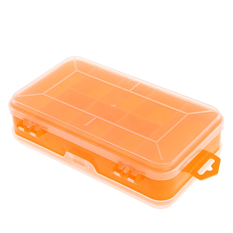 Tool Box Transparentné Dvojité Bočné Multifunkčný Nástroj pre Ukladanie Prípade, Plastové Prípade 896B Obrázok 1