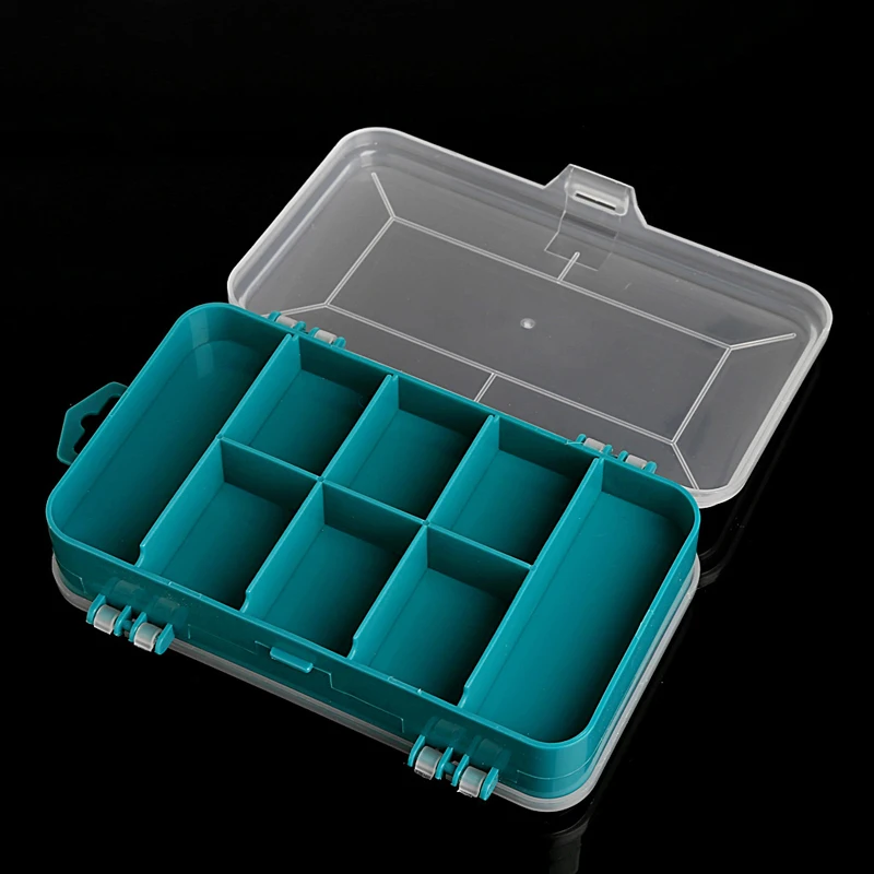 Tool Box Transparentné Dvojité Bočné Multifunkčný Nástroj pre Ukladanie Prípade, Plastové Prípade 896B Obrázok 3