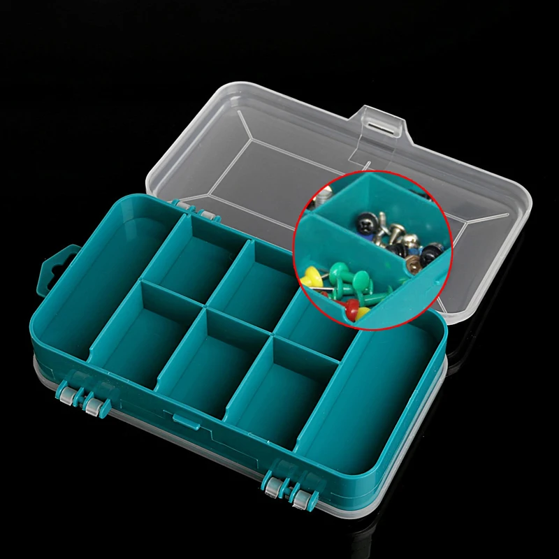 Tool Box Transparentné Dvojité Bočné Multifunkčný Nástroj pre Ukladanie Prípade, Plastové Prípade 896B Obrázok 5