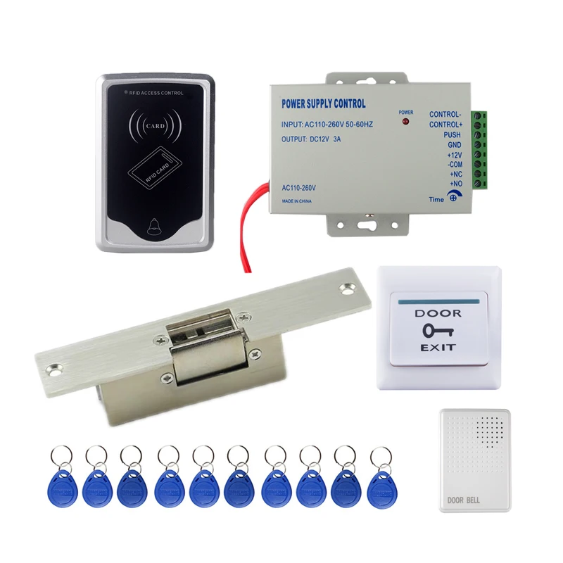 1000Users Kapacita Dvierok Systému Jednotného Dvere RFID Čítačka s Klávesnicou Riadenie Prístupu Obrázok 0