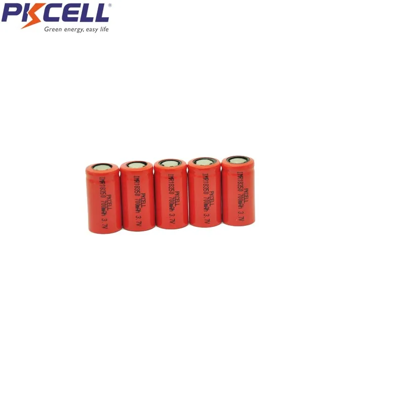 2 ks PKCELL 10A vypúšťanie IMR18350 IMR 18350 700mAh UH1835P Li-ion nabíjateľná batéria Obrázok 2