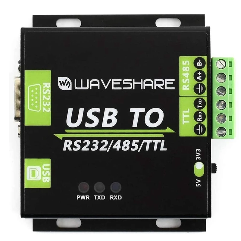 Waveshare Priemyselné USB NA RS232/RS485/TTL Izolovaný Prevodník S FT232RL Vložené Ochranu Obvodov TELEVÍZORY Dióda Obrázok 4