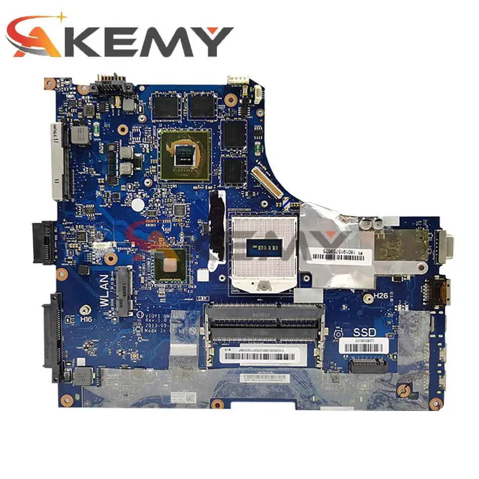 90002924 Doske Pre Lenovo Ideapad Y510P Notebook Doske VIQY1 NM-A032 S N14P-GT-A2 DDR3 HM86 (H) 100% Test Práca Obrázok 1