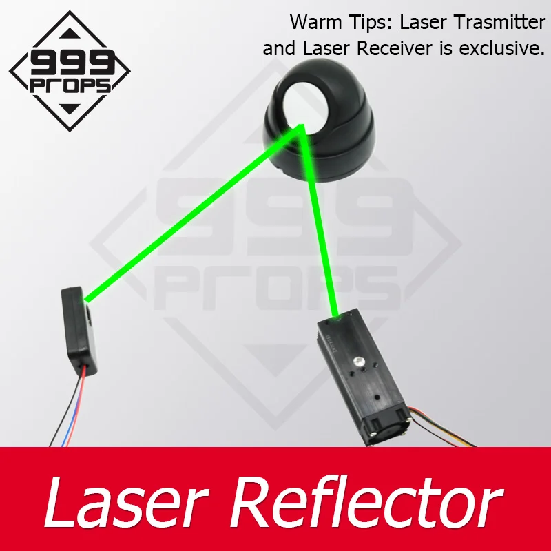999PROPS Laser reflektor uniknúť miestnosti hry rekvizity odráža zrkadlo nástroje pre laserové pole uniknúť hra súpravy dodávateľa Obrázok 2