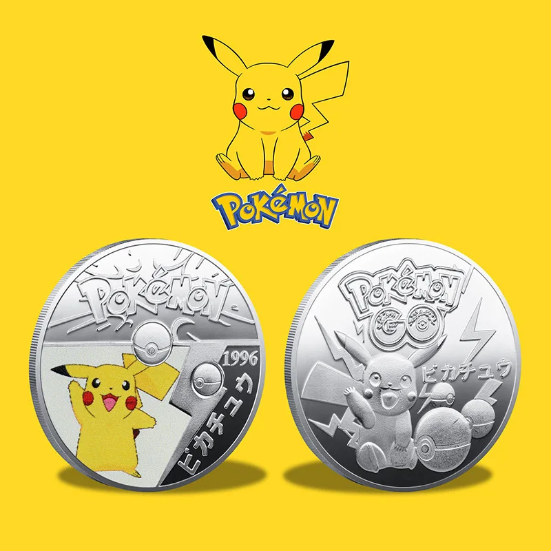 [TAKARA TOMY] Nové Pokémon Pikachu Japonské Kreslené Pokémon Okolité Darček k Narodeninám Baokemeng Pamätné Mince A22092114 Obrázok 1