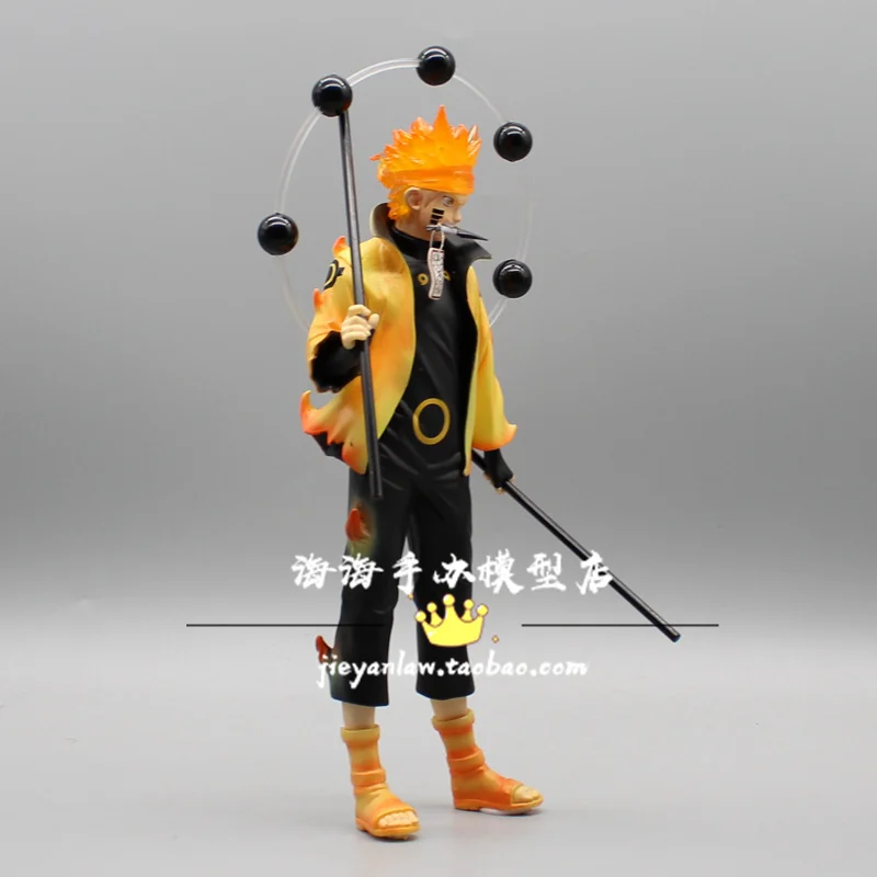 27 cm Anime Naruto Shippuuden Obrázok Uzumaki Naruto Rikudou Sennin Pvc Akčná Figúrka Model Bábiky Zbierku Hračiek pre Deti Vianočné Darčeky Obrázok 1