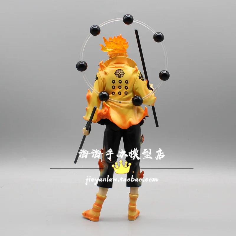 27 cm Anime Naruto Shippuuden Obrázok Uzumaki Naruto Rikudou Sennin Pvc Akčná Figúrka Model Bábiky Zbierku Hračiek pre Deti Vianočné Darčeky Obrázok 2