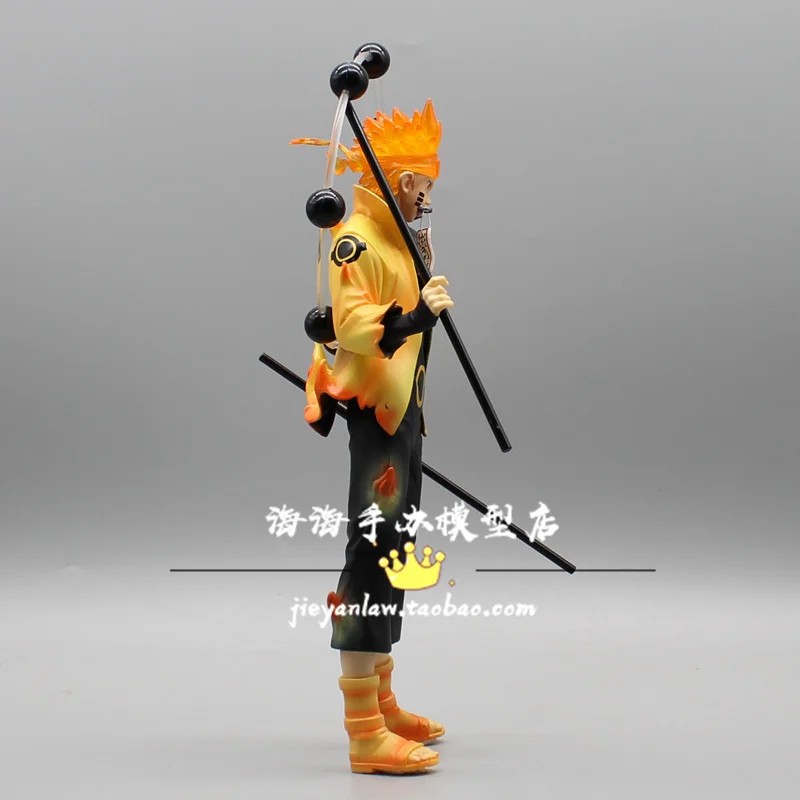 27 cm Anime Naruto Shippuuden Obrázok Uzumaki Naruto Rikudou Sennin Pvc Akčná Figúrka Model Bábiky Zbierku Hračiek pre Deti Vianočné Darčeky Obrázok 3