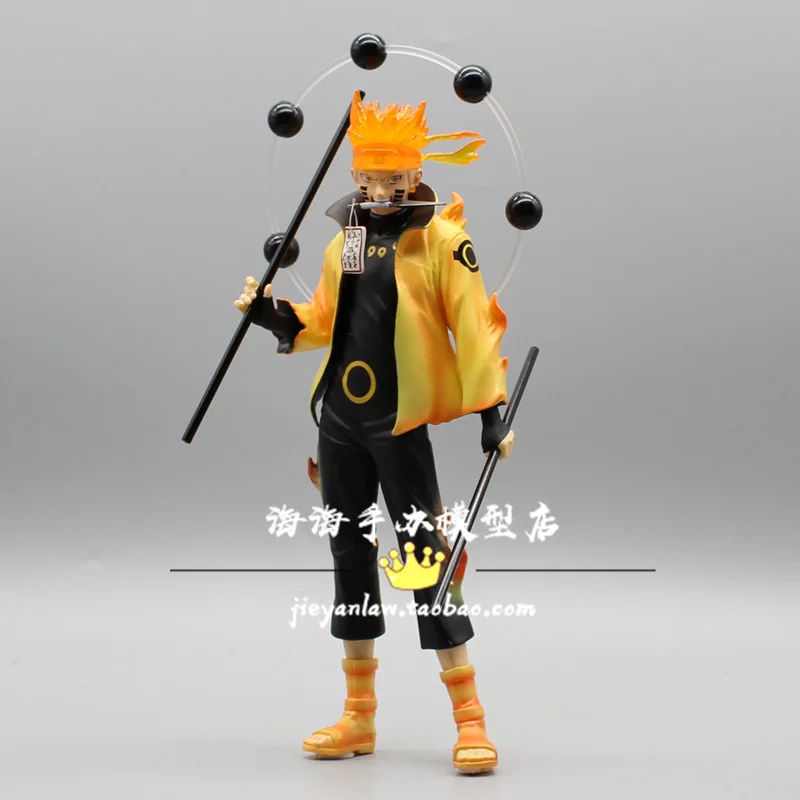 27 cm Anime Naruto Shippuuden Obrázok Uzumaki Naruto Rikudou Sennin Pvc Akčná Figúrka Model Bábiky Zbierku Hračiek pre Deti Vianočné Darčeky Obrázok 4