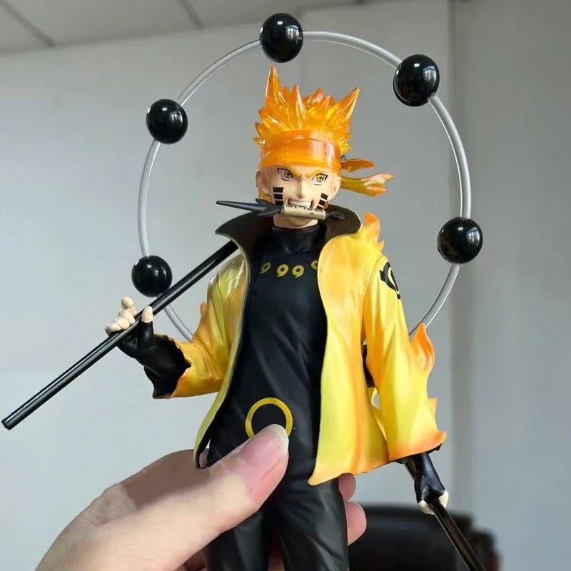 27 cm Anime Naruto Shippuuden Obrázok Uzumaki Naruto Rikudou Sennin Pvc Akčná Figúrka Model Bábiky Zbierku Hračiek pre Deti Vianočné Darčeky Obrázok 5