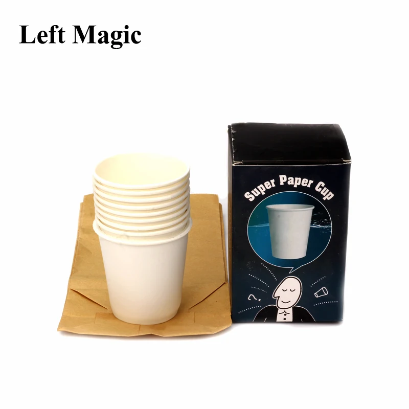 Super Kniha Pohár Magické Triky, Pohár Sa Objavujú Od Taška Magic Rekvizity Kniha Komédia Fáze Blízkosti Magic Street Magic Show Obrázok 1