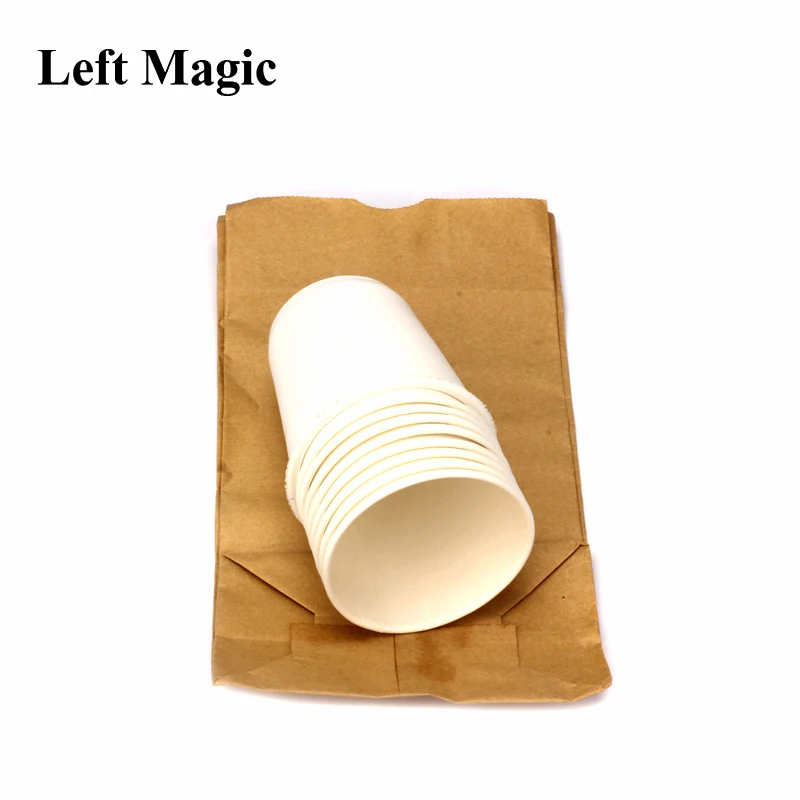 Super Kniha Pohár Magické Triky, Pohár Sa Objavujú Od Taška Magic Rekvizity Kniha Komédia Fáze Blízkosti Magic Street Magic Show Obrázok 2