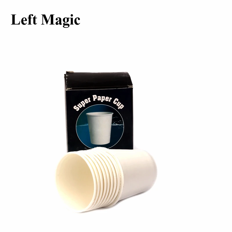 Super Kniha Pohár Magické Triky, Pohár Sa Objavujú Od Taška Magic Rekvizity Kniha Komédia Fáze Blízkosti Magic Street Magic Show Obrázok 5