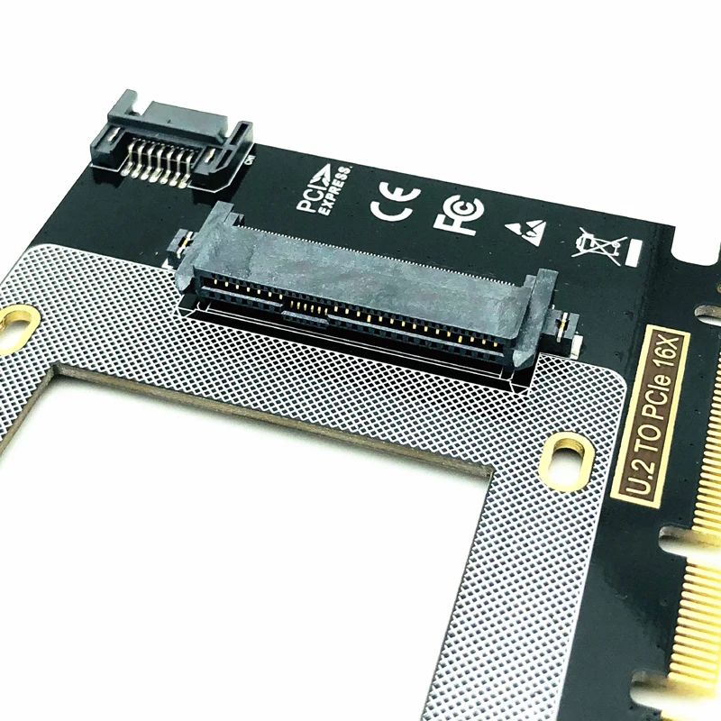 NOVÁ karta PCI-E Stúpačky PCIE3.0 X4/X8/X16 na U. 2 SFF-8639 Adaptéra PCIe na U2 Karty M. 2 NGFF 2.5