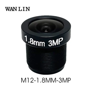 1.8 mm 3MP CCTV Objektívu rybie oko M12 IR CCTV Kamera, Objektív 3Megapixel HD HD IP Kamera 180D Široký Pozorovací Uhol, F2.0 2.8 mm 3.6 mm
