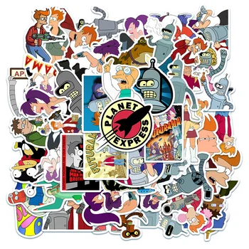 10/30/50Pcs Futurama Nálepky Cartoon Aloa Mars Anime Nálepky Notebook Batoh Pvc Nepremokavé Graffiti Obtlačky Deti Hračka Darček