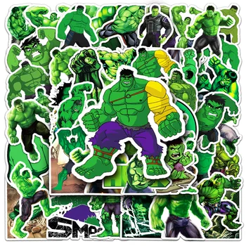 10/30/50pcs Disney Avengers Hulk Graffiti Samolepky pre Skateboard Notebook Fľaša na Vodu Cartoon Obtlačky Hračka v Pohode Nálepky Balenia