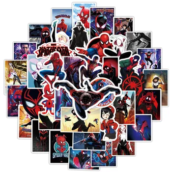 10/30/50pcs Disney, Marvel Spiderman Nálepky Avengers Nepremokavé Nálepka na Batožinu Skateboard Gitara Notebook Stikers Deti Hračky