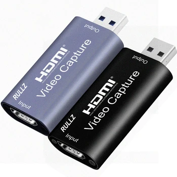 1080P Video Capture Karta, USB 2.0, HDMI Video Záznam, Pole Hra Grabber pre PS4 Videokamera Prepnúť Počítač PC Live Vysielanie