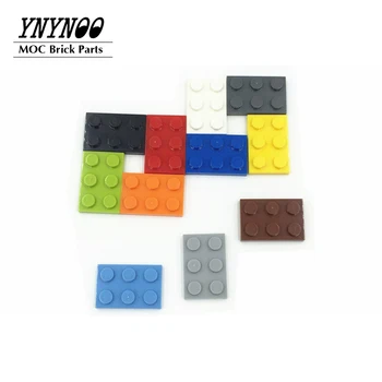 110PCS MOC Doska Tehly 3021 Kompatibilné Montuje Malé Častice jednotky 2x3 pre Stavebné Bloky Súčastí DIY KMEŇOVÝCH Vzdelávacie Hračky