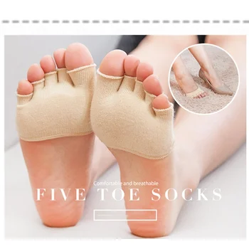 2020 Nový Štýl Päť Prstov Ponožky-Pol - Packa Ponožky Letné Neviditeľné Ponožky Ryby Ústa Otvorené Prst Loď Ponožky Pol Ponožky pre Ženy