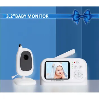 3.2 palcový Baby Monitor Bezdrôtový Nočné Videnie Starších Bezpečnosti Ošetrovateľskej Fotoaparát Dieťa Surveillance Camera Set