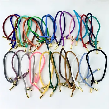 30Pcs Handmade módy multi color string náramok pre priateľov, jednoduchý dizajn Lano, reťaz náramok šperky Darček