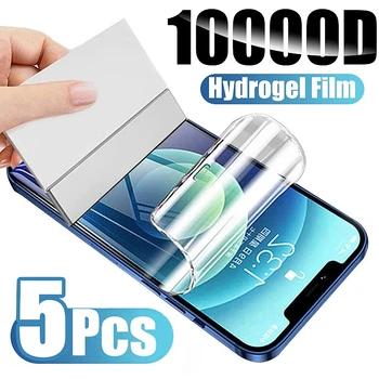 5 ks Hydrogel Film pre IPhone 14 Pro Max 13 12 Mini stylus pre IPhone 11 Pro XS Max X XR 7 8 Plus SE 2022 Nie Sklo