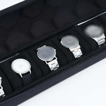 6 Slot Hodinky, Cestovné puzdro, EVA Náramkové hodinky Puzdro Organizér Šperkov Zobraziť