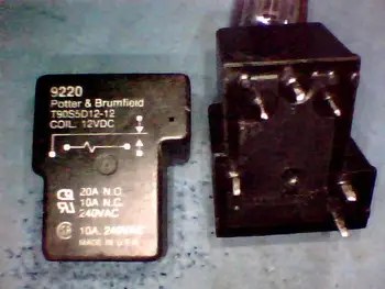6-pin relé T90S5D12-12; T90S5D12-24; T90-1C-6P-12V/24V
