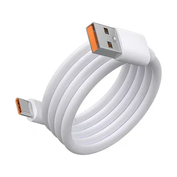 7A USB Typu C Kábel, Super-Rýchle Nabitie pre Huawei Mate 40 30 USB Rýchlo Charing Dátový Kábel pre Xiao Poco F3 Oneplus 10 Pro Realme