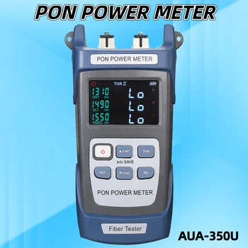 AUA-350U(UPC Port)/350A(APC Port)(Voliteľné) Optické Komunikačné Testovacích Nástrojov FTTX/ONT/OLT 1310/1490/1550nm PON Power Meter