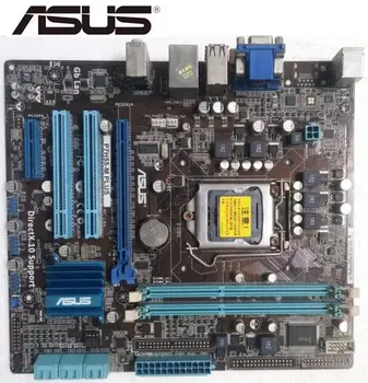 Asus P7H55-M PLUS na Plochu Dosky H55 Socket LGA 1156 i3 i5 i7 DDR3 16 G Pôvodná Používané Doske PC