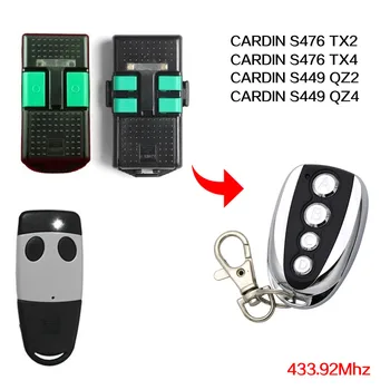 CARDIN Diaľkové Ovládanie 433.92 mhz Brány, Garážové brány CARDIN S476 TX2 TX4 S449 QZ2 QZ4 433.92 MHz Diaľkové Ovládanie