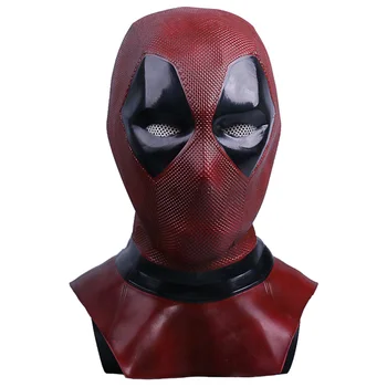 Deadpool Cosplay Wade Winston Wilson Kožené Maska, Kostým Ponorka Dvojka Halloween Party Kostým, Rekvizity