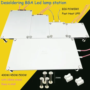Desoldering BGA led lampa perličiek desoldering stanice Horúčka doska predohrev stanice LCD pásy čip oprava termostatu kúrenie doska