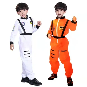 Deti Astronaut Pilot Kostým Halloween Kostým pre Chlapcov, Dievčatá, Deti Astronaut Úlohu Hrať Kostým