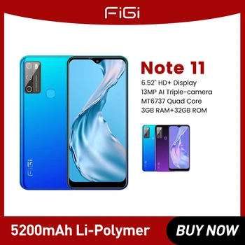 FIGI Poznámka 11 3 GB 32 GB Smartphone 6.52