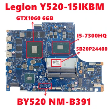 FRU:5B20P24400 Pre Lenovo Légie Y520-15IKBM Notebook Doske BY520 NM-B391 S i5-7300HQ CPU N17E-G1-A1 6GB-GPU 100% Test OK