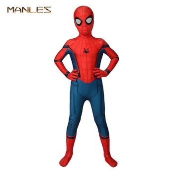 KAPITÁN AMERIKA Cosplay Kostým OBČIANSKEJ VOJNY Spider-Man návrat domov Cosplay Deti Kombinézu SpiderMan Ďaleko Od Domova Halloween Oblečenie