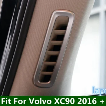 Lapetus Pilieri Klimatizácia Zásuvky Prieduch Dekorácie Rám, Kryt Výbava vhodné Na Volvo XC90 2016 2017 2018 2019 Nehrdzavejúcej Ocele