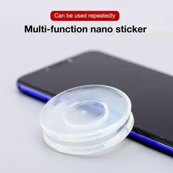 Magic Nano Gumová Podložka Mobilný Telefón Majiteľa Nálepky Univerzálny Telefón Auta Držiak Žiadne Stopy Multi-Function Fixate Gél Pad