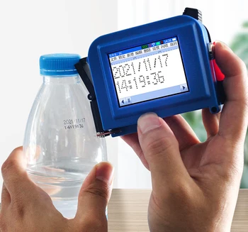 Mini Smart Ručné Atramentovej Tlačiarni, ak chcete tlačiť QR kód Dátum na Obale Taška na Fľašu Telo Fľaše Spp Spodnej Atramentové Tlačiarne
