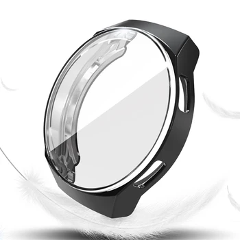 Mäkké TPU Smartwatch Prípade Huawei Sledovať GT 2e 3 2 Pro Runner 46 mm 43mm Kryt Screen Protector Shell Nárazníka Šport Príslušenstvo
