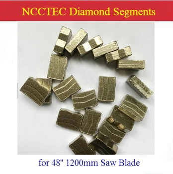 NCCTEC Diamantové segmenty zuby hláv, Priemer 48