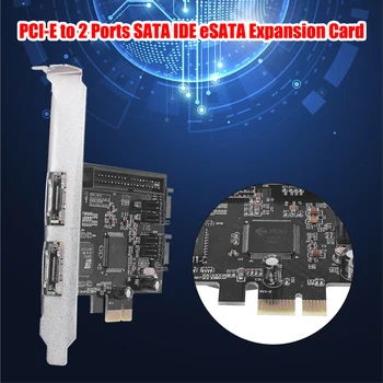 PCI Express Rozširujúca Karta PCI-E PCIe 2 Porty SATA IDE eSATA Adaptér Converter RAID Radič Kariet pre Windows, Linux, Mac OS