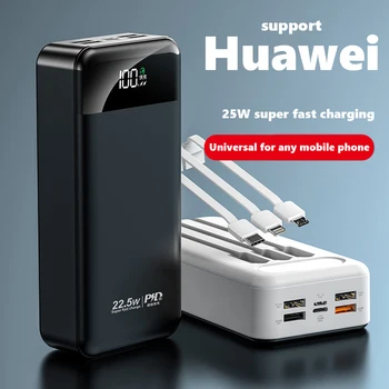 Power Bank 100000mAh s 22.5 W PD Rýchle Nabíjanie Powerbank Prenosné Batérie Nabíjačky PoverBank pre IPhone 13Pro Xiao Huawei