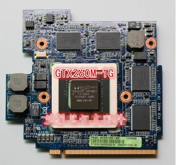 Pre ASUS G71G G71GX G72GX G92-751-B1 GTX260M GTX 260M 1GB MXM DDR3 video Vga Grafická karta Test 100%