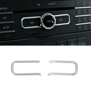 Pre Mercedes Benz B CLA GLA Triedy W176 A180 C117 X156 2 ks Auto Center Control CD Panel Kryt Ochranný Výbava